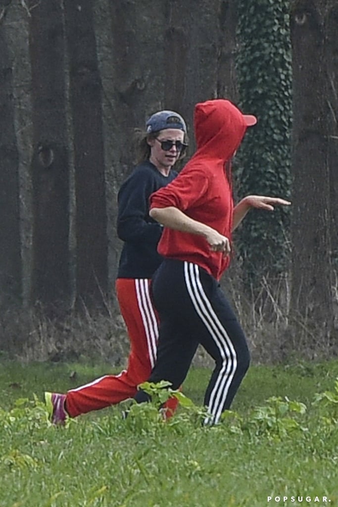 Kristen Stewart and Soko Playing in the Park Pictures 2016