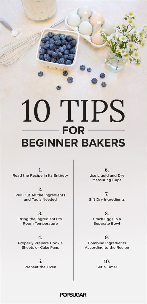 Tips For Beginner Bakers