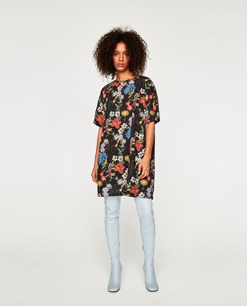 Zara Sky Blue Over-the-Knee High Heel Boots