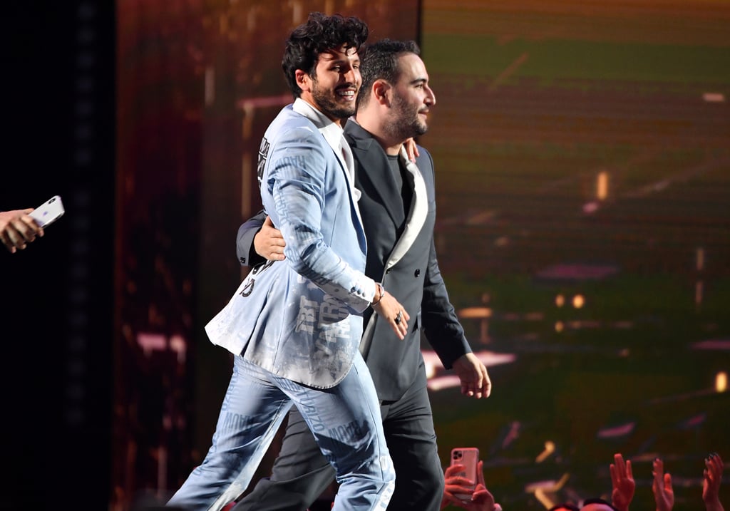 Sebastián Yatra and Reik Accepting Premio Lo Nuestro