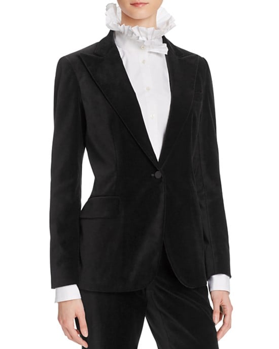 Lauren Ralph Lauren Velvet Peak Lapel Blazer Lauren Ralph Lauren Velvet Peak Lapel Blazer