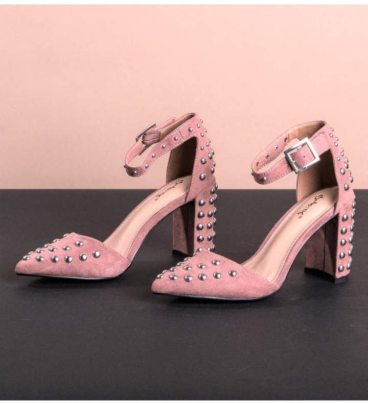 Dolicimo Pink Shimmer Heels