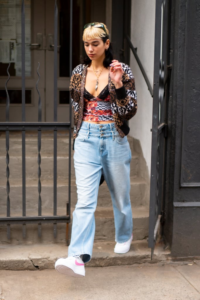 Dua Lipa Reveals Her New Bangs Are Due to Bleach Damage Dua Lipa Reveals Her New Bangs Are Due to Bleach Damage