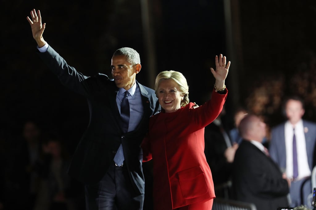 Obamas Campaign For Hillary Clinton in Philadelphia | Photos