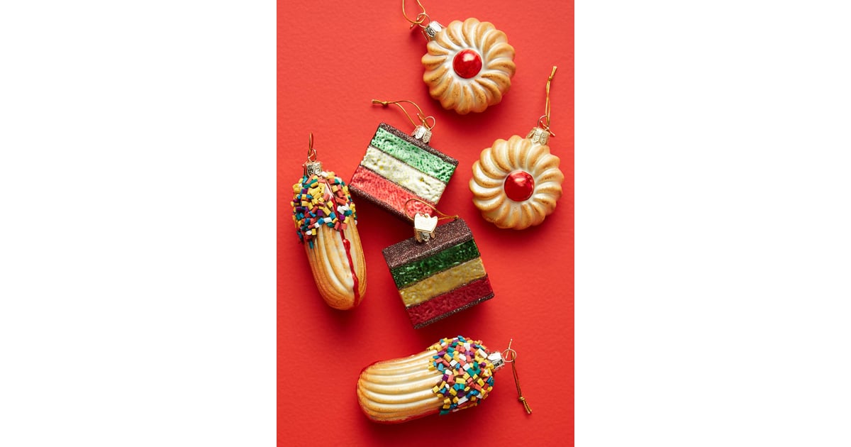 Italian Cookie Ornaments, Set of Six Anthropologie Holiday Trim