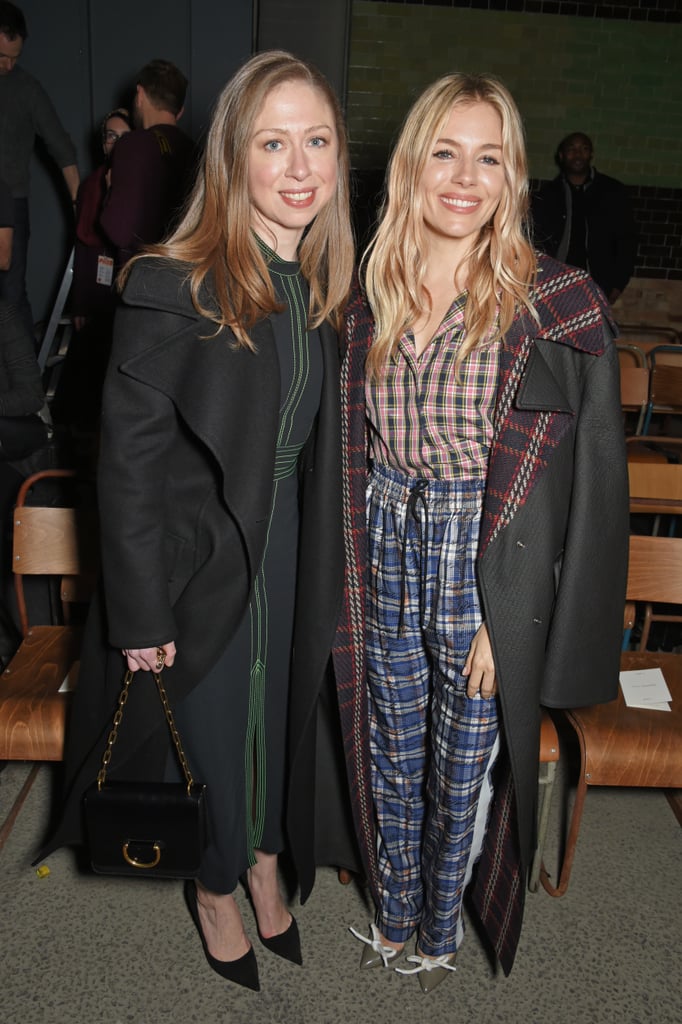 Chelsea Clinton and Sienna Miller