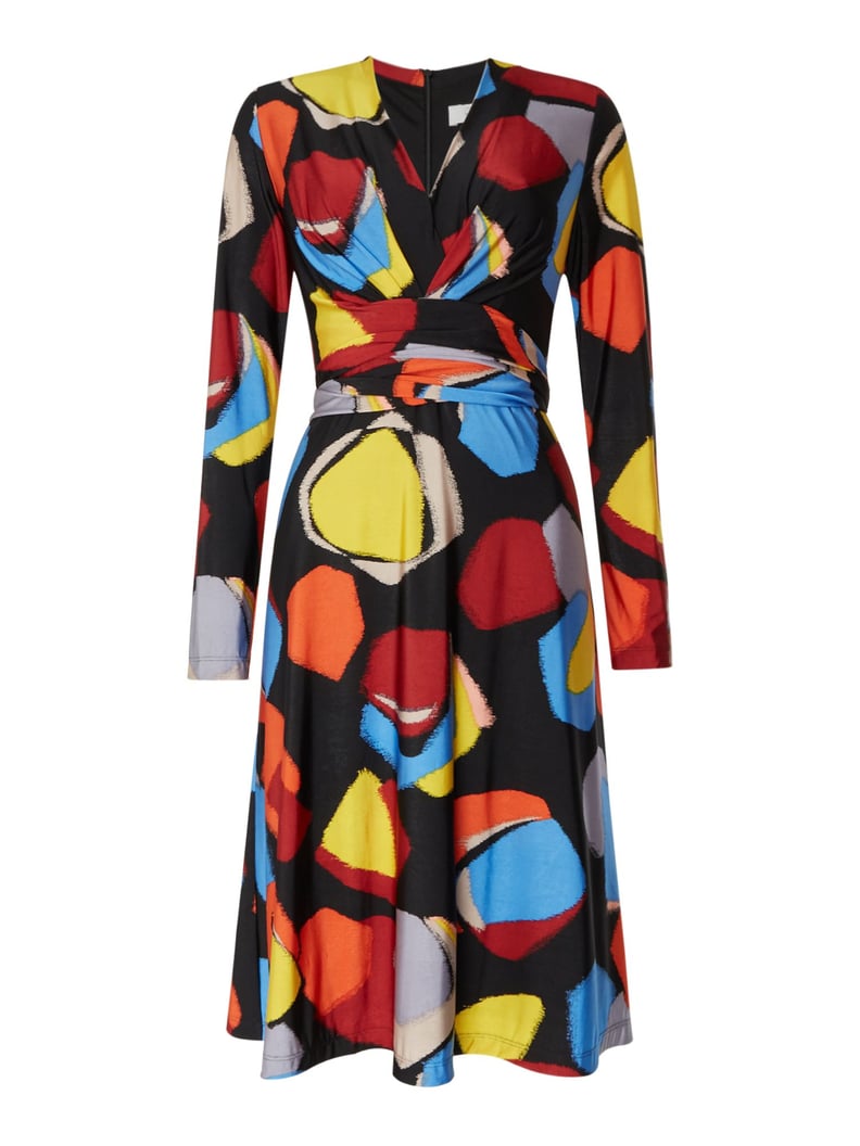 Issa Kate Tie Printed Wrap Dress