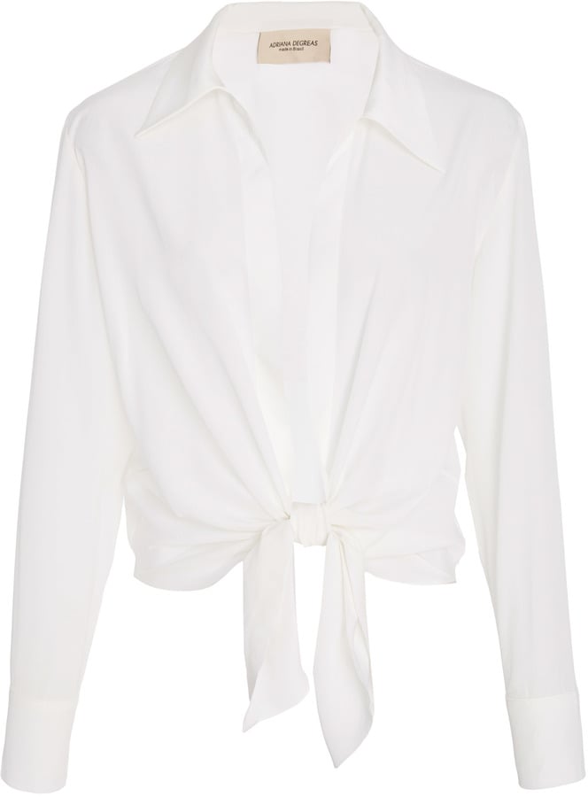 Adriana Degreas Open Front Blouse