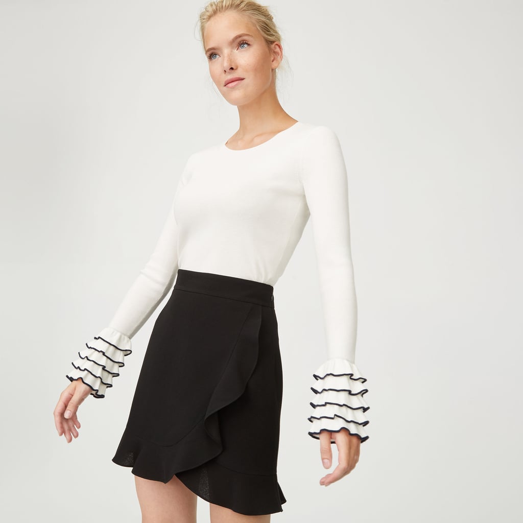 club monaco sequin skirt