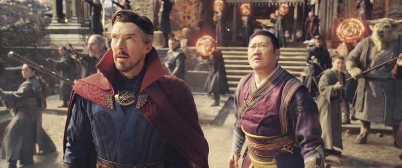 DOCTOR STRANGE IN THE MULTIVERSE OF MADNESS, from left: Benedict Cumberbatch as Dr. Stephen Strange, Benedict Wong as Wong, 2022.   Walt Disney Studios Motion Pictures /  Marvel Studios / Courtesy Everett Collection