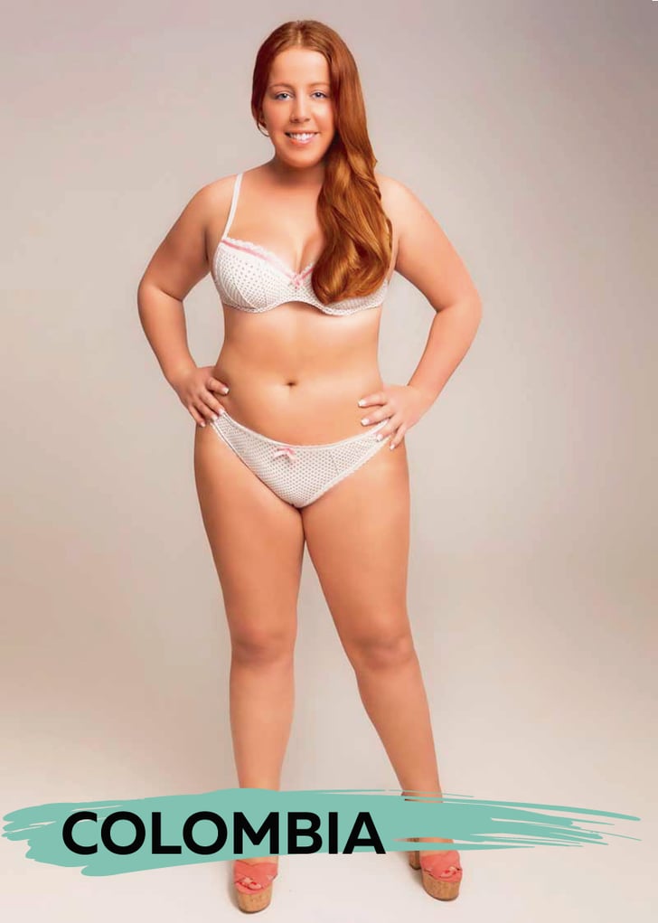 Colombia | Body Type Photoshop Experiment | POPSUGAR ...