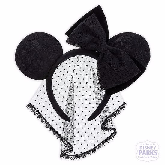 Black-Lace Minnie Mouse Ears