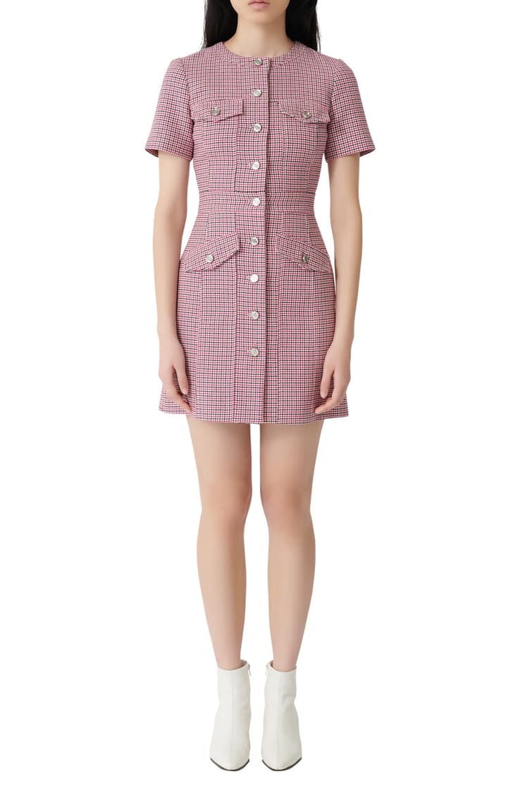maje tweed style dress