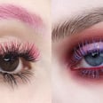 Move Over Regular Lash Extensions, It's All About Colored Ones Now