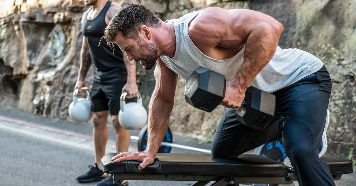 Chris Hemsworth Shares Full-Body Medicine Ball Workout