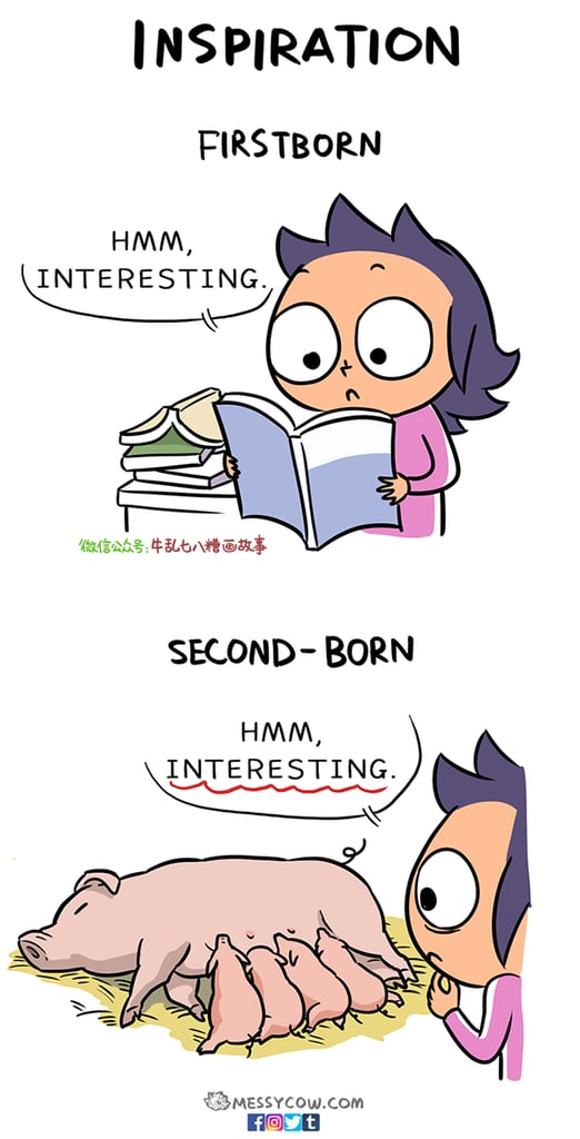 Comic About Raising Your Second Kid