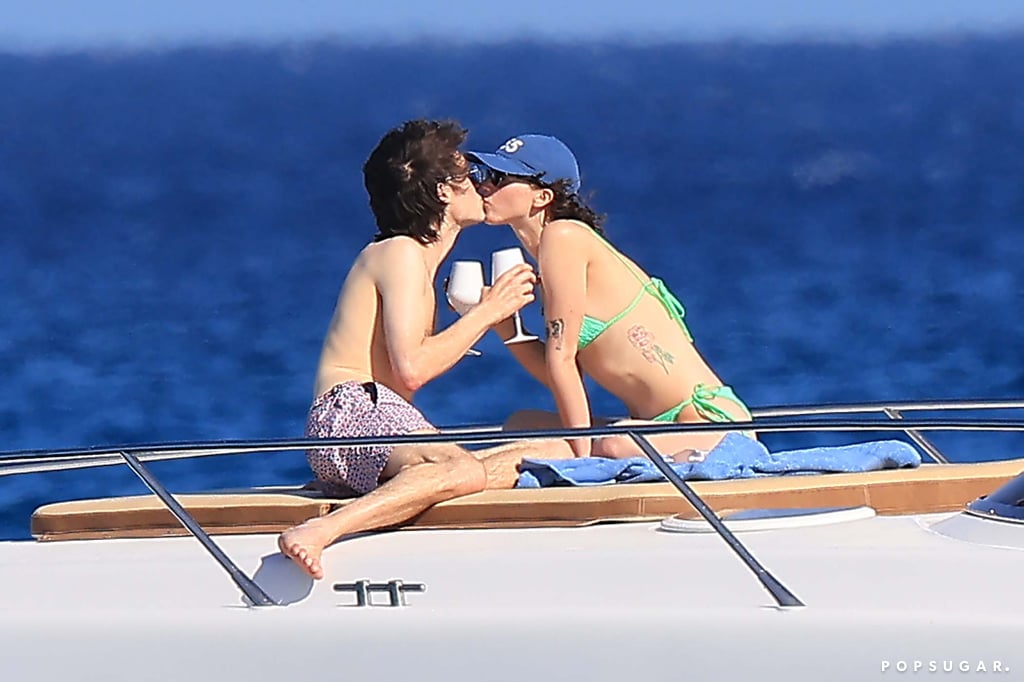 Ella Emhoff and Boyfriend Sam Hine Kiss in St.-Tropez