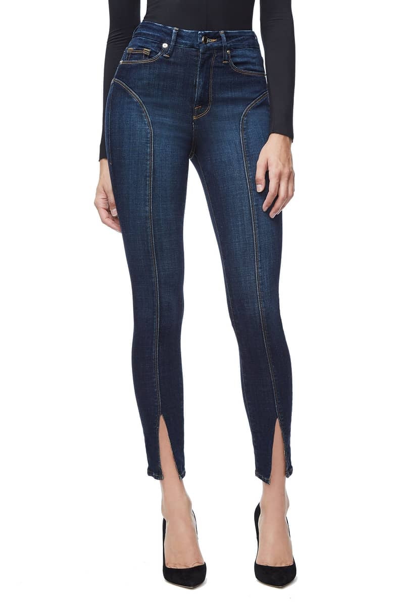 Good American Good Legs Crop Skinny Jeans