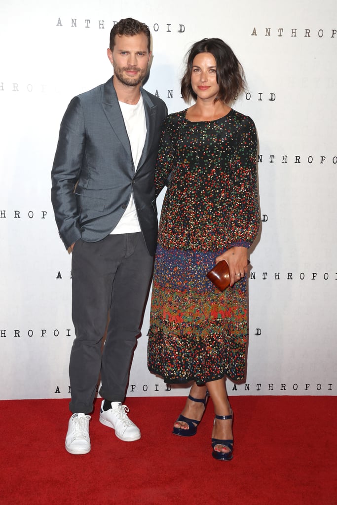 Jamie Dornan and His Wife at Anthropoid UK Premiere 2016