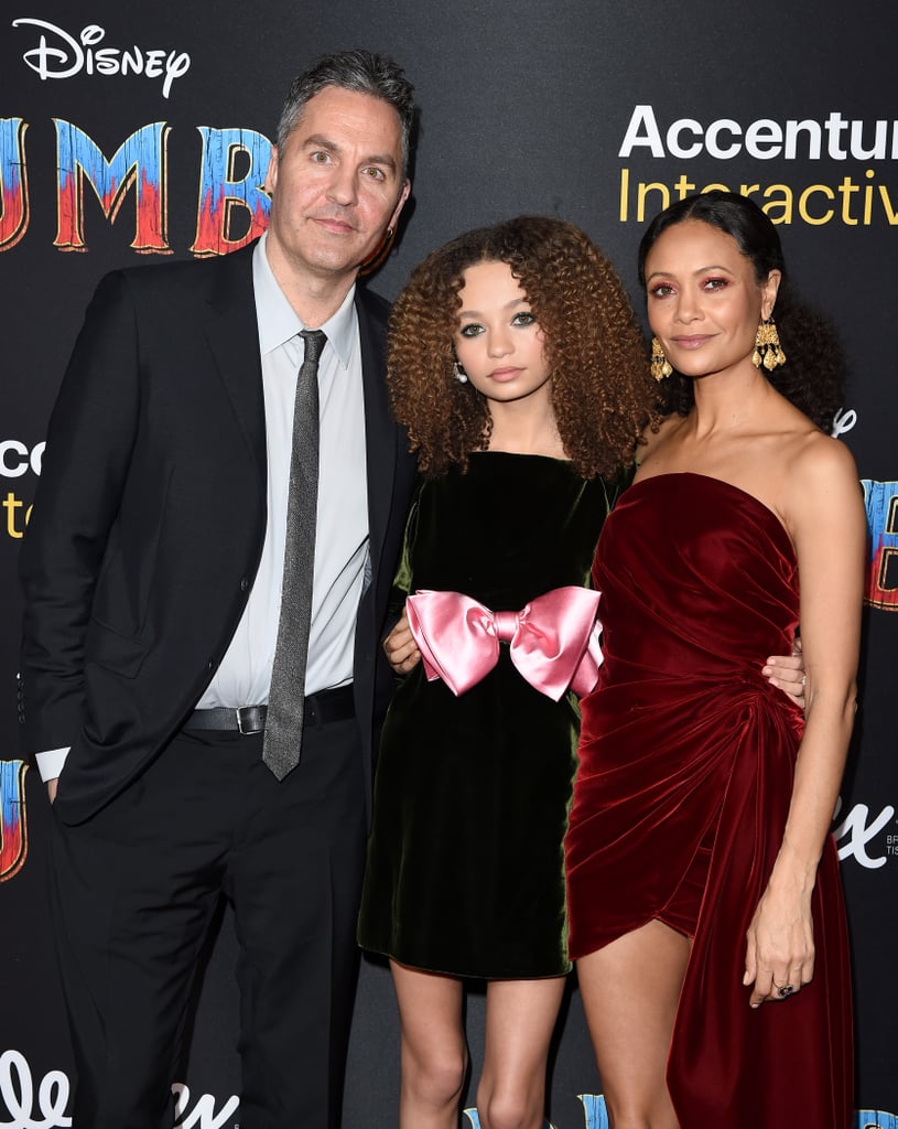 Thandie Newton and Her Family at the Dumbo Premiere in LA