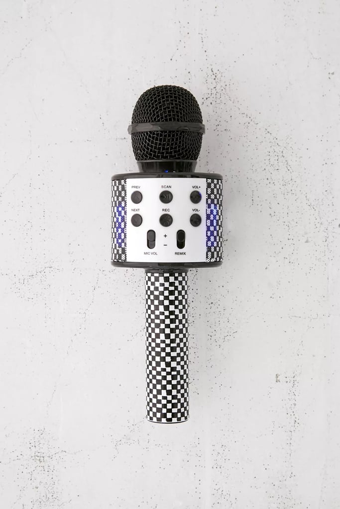 A Singing Device: Checkerboard Karaoke Microphone