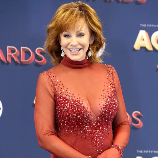 Reba McEntire Red Dress at 2018 ACM Awards