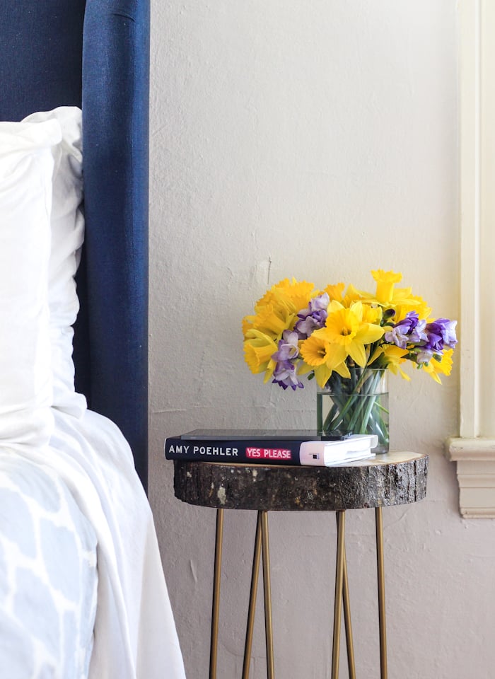 DIY Wood Slab Table