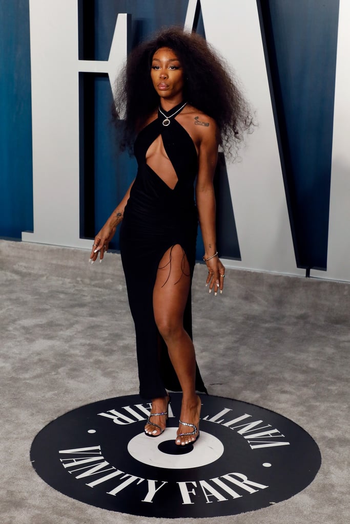 SZA at the Vanity Fair Oscars Afterparty 2020