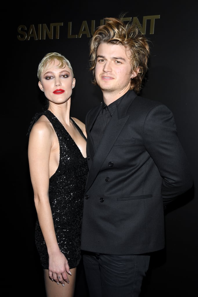 Joe Keery Debuts Blond Highlights February 2020