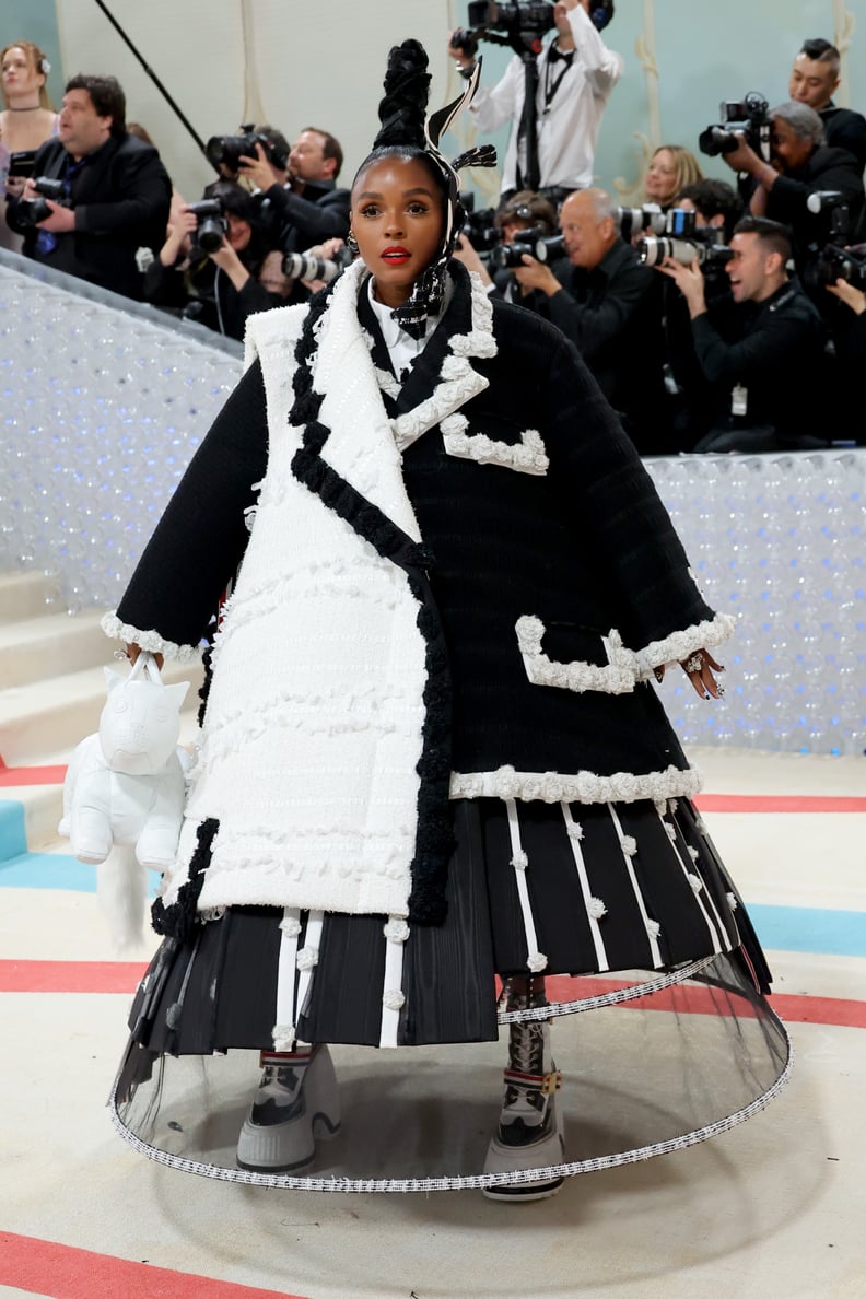 Janelle Monáe in Thom Browne at the 2023 Met Gala