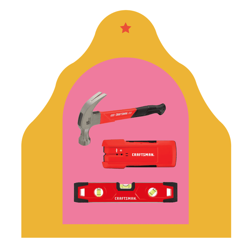 One of the most liberating things about living on your own are all the decor decisions you get to make, solo. In honor of that, gift your friend this Craftsman Hang Anything Tool Kit ($29.98). It has everything they'll need to get the job done right.