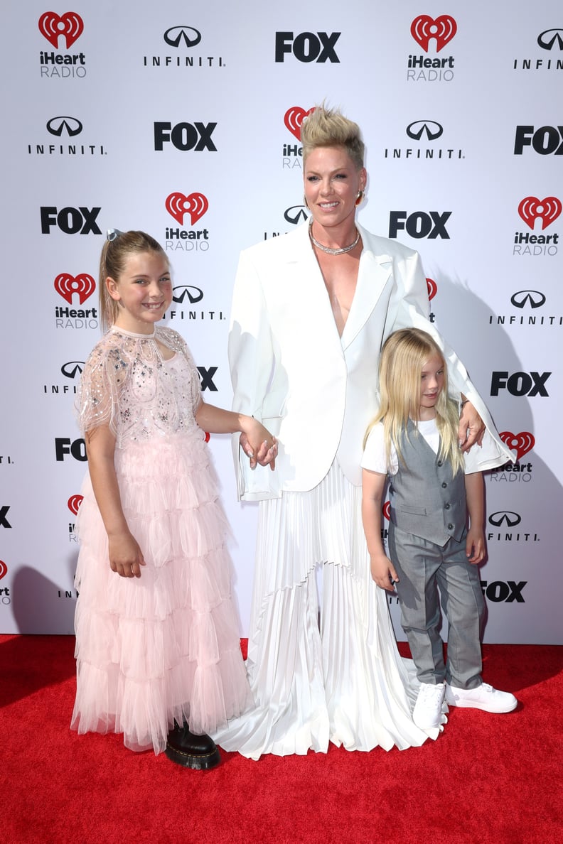 Photos of Pink and Her Children at the iHeartRadio Music Awards
