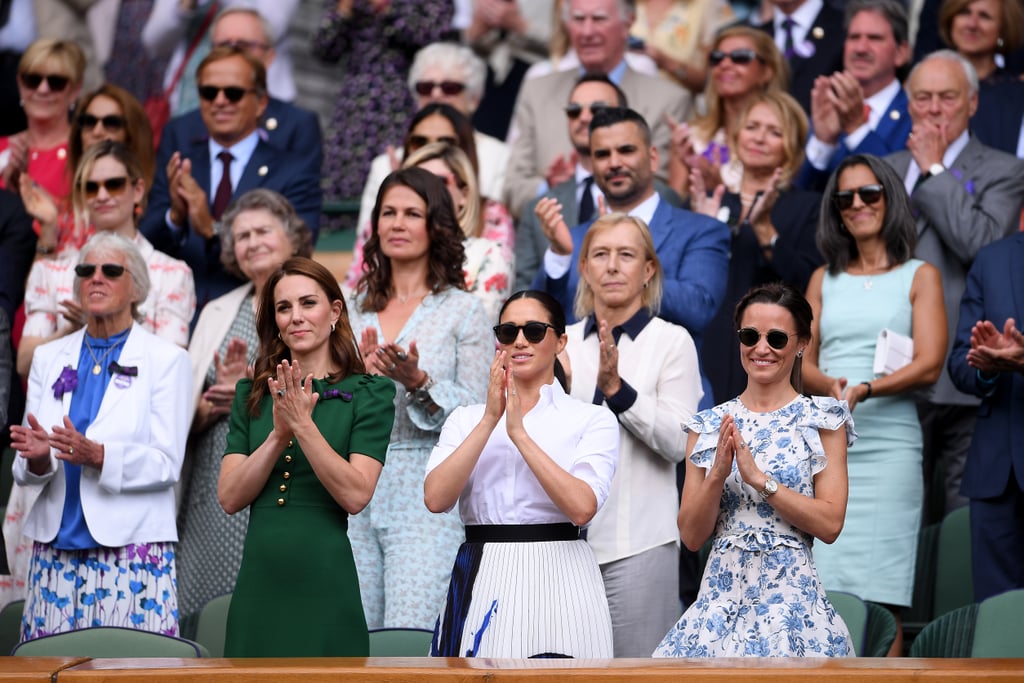 Meghan Markle and Kate Middleton at Wimbledon 2019 Pictures