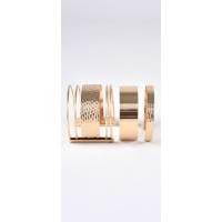 Retro Style Gold Bracelet Cuffs Set
