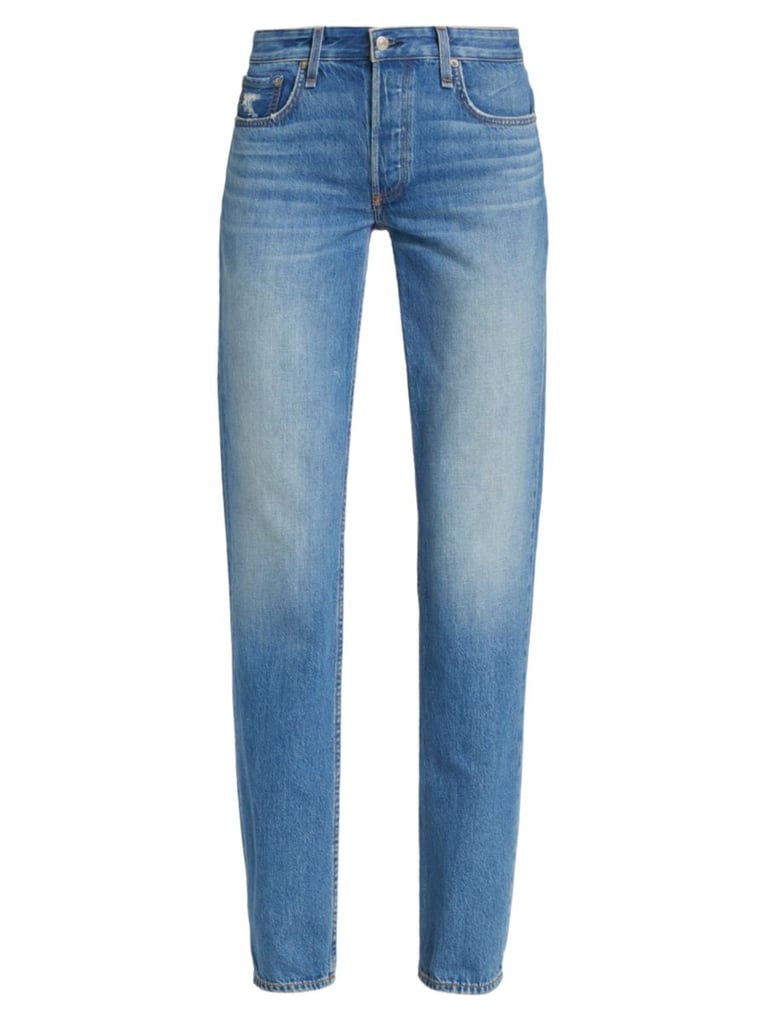 Rag & Bone Piper Low-Rise Straight-Leg Jeans