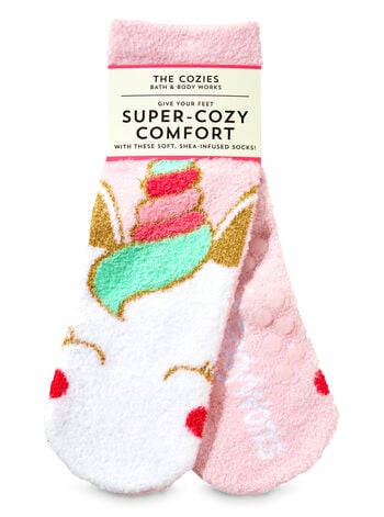 Bath & Body Works Unicorn Shea-Infused Socks