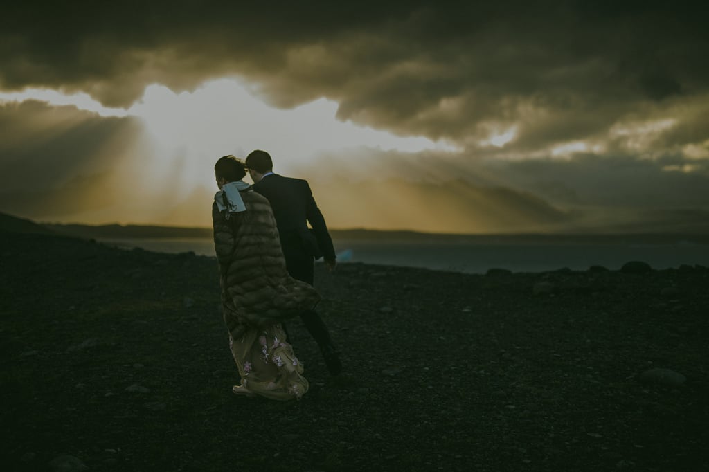 Iceland Winter Wedding Photos