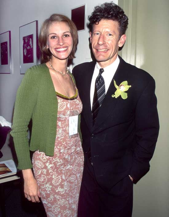 Julia Roberts and Lyle Lovett