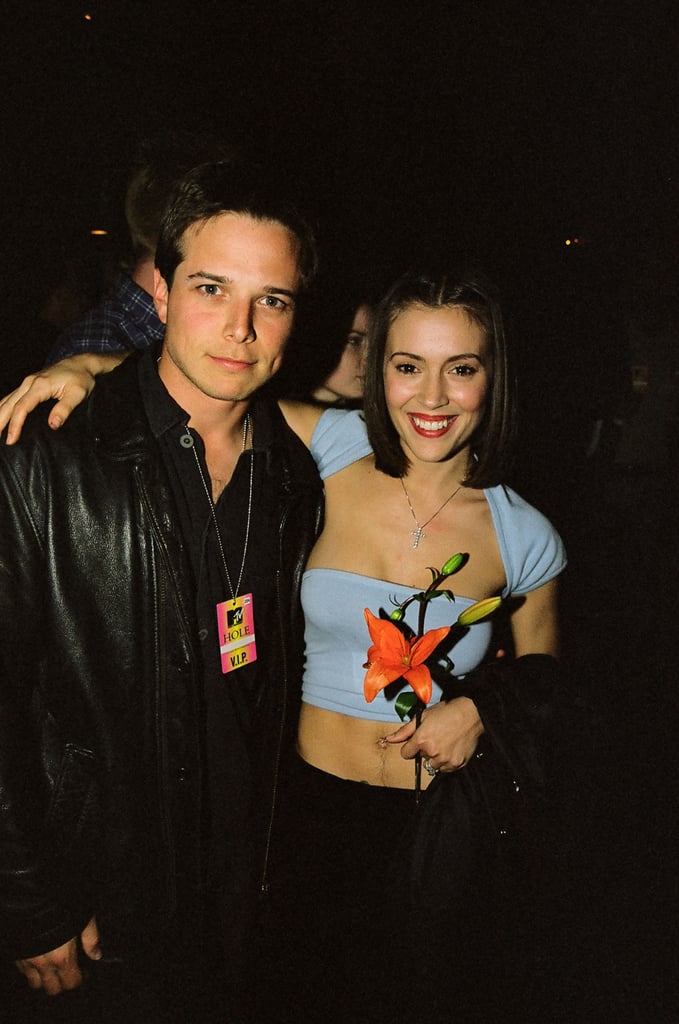 Alyssa Milano and Scott Wolf
