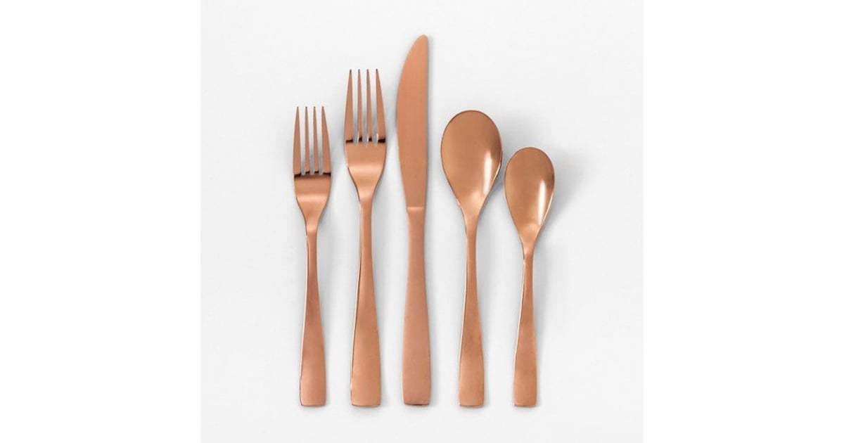 Project 62 Rose Gold Flatware Set Best Rose Gold Flatware POPSUGAR
