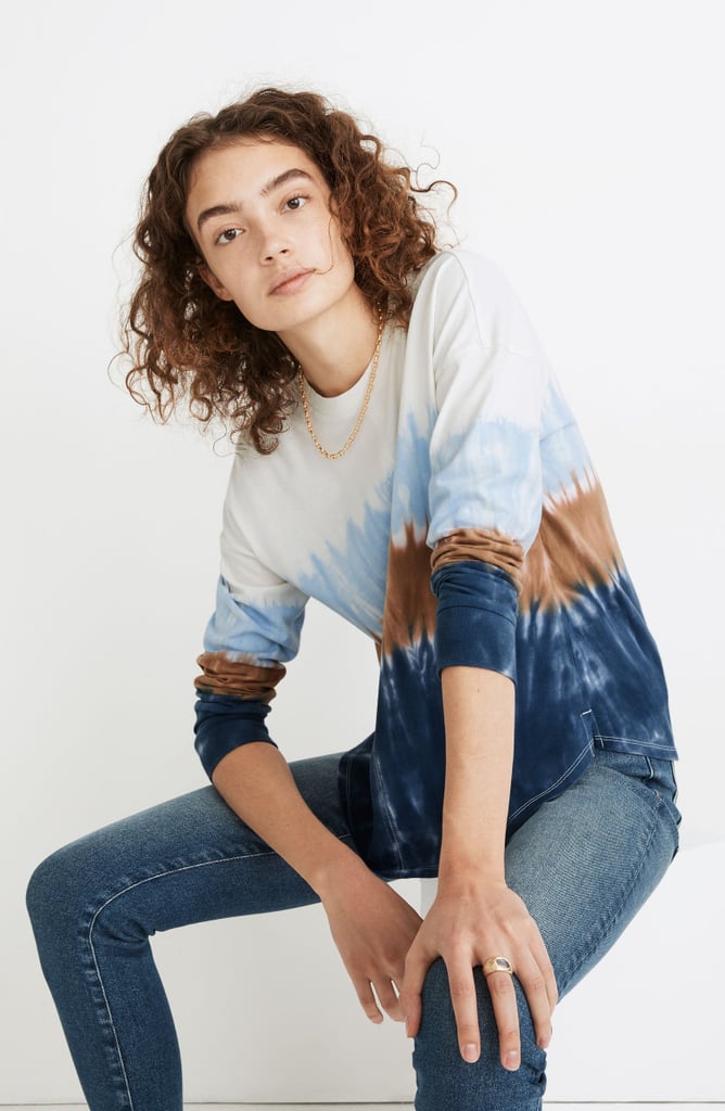 Madewell Tie Dye Newville Organic Cotton T-Shirt