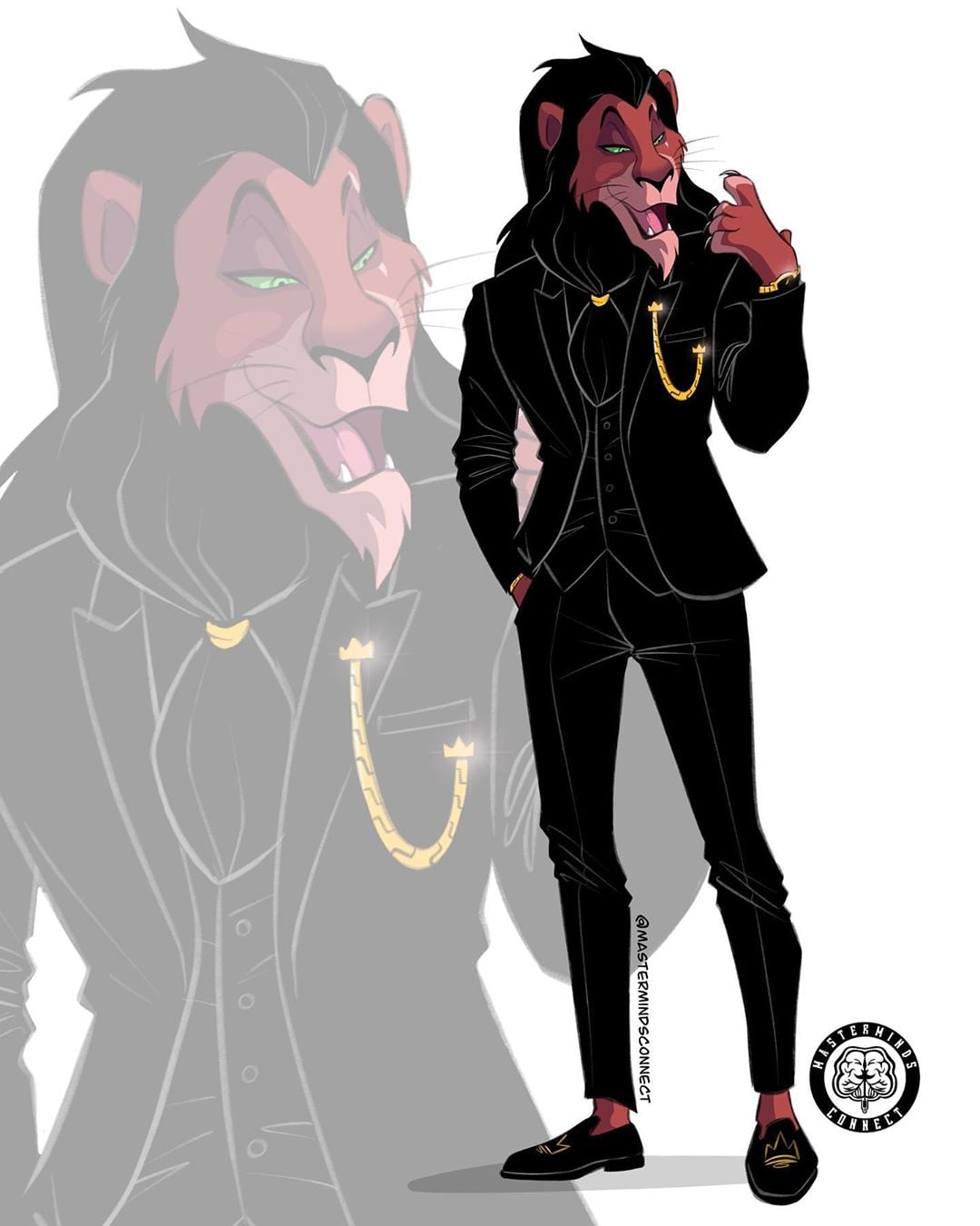 Artist Gave The Lion King Characters a Humanlike Makeover | PS Smart Living, image size:1080x1350