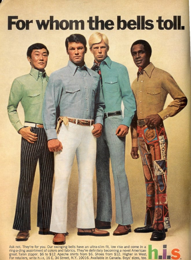 Funny Men's Fashion Ads From the '70s