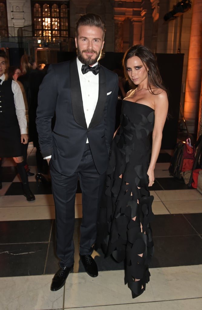 David and Victoria Beckham Prove Black is Always Chic in 2015