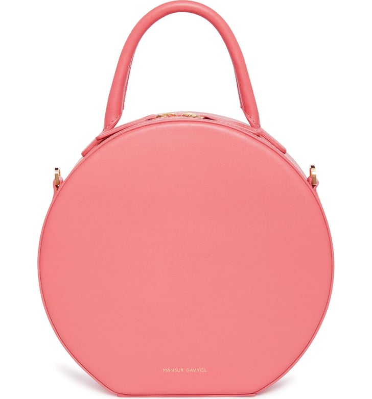Mansur Gavriel Leather Circle Crossbody Bag