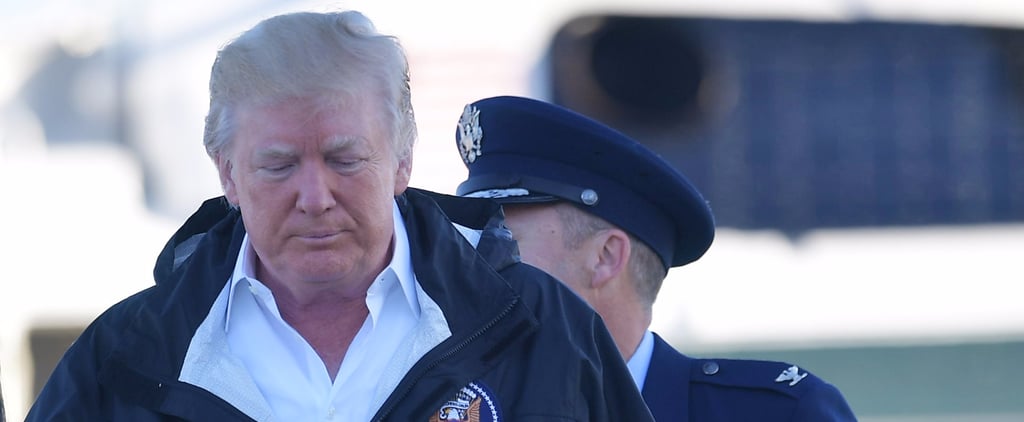 Trump in Puerto Rico After Hurricane Maria October 2017