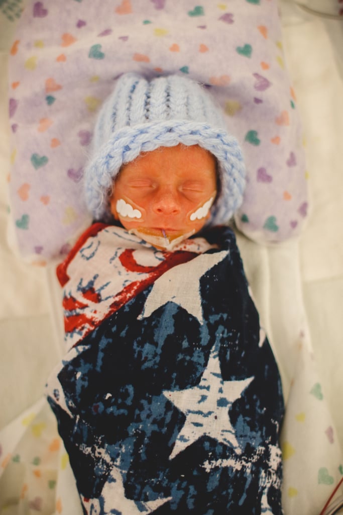 NICU Babies Dressed For the 4th of July
