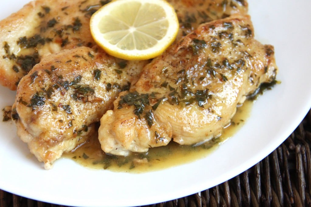 30-Minute Italian Lemon Chicken Sauté