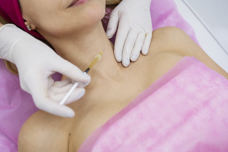 Neck Botox can treat tech neck and fine lines