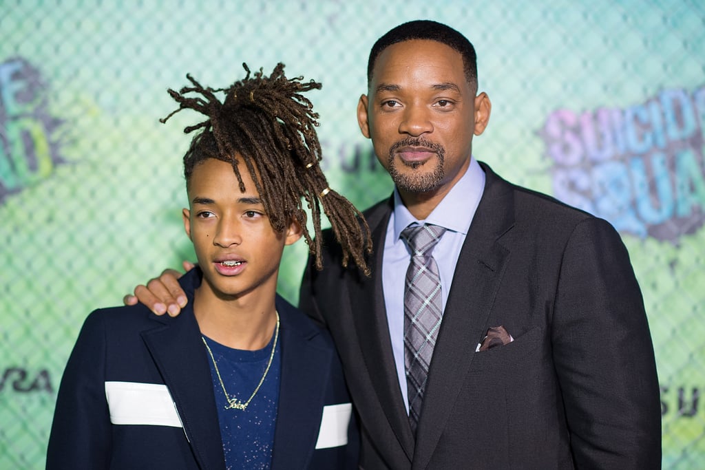 Will and Jaden Smith at Suicide Squad Premiere in NYC 2016